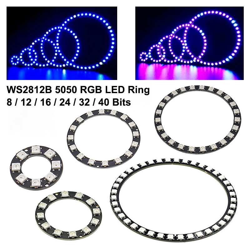 Ws2812B - 1 Pezzo Anello LED Intelligente SMD5050