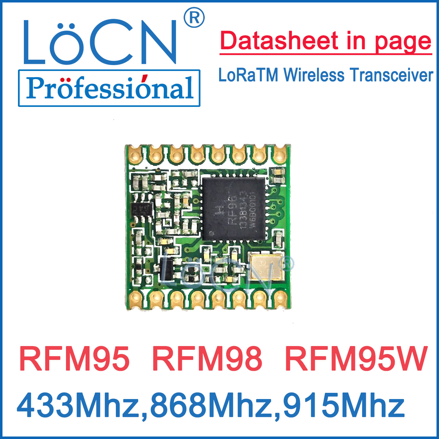 Lora Rfm95 - 5 pz RFM95 RFM98 RFM96 RFM95W