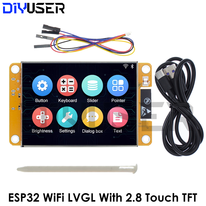 Scheda di Sviluppo ESP32 LVGL  - Tft Display 2.4 recensione e prezzo