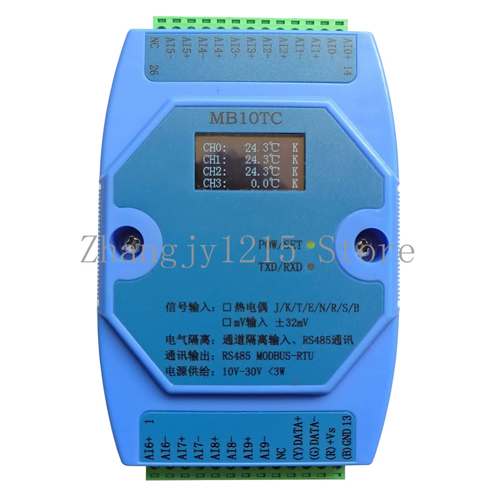 Modulo di acquisizione tempera - Thermocouple Module K Type recensione e prezzo