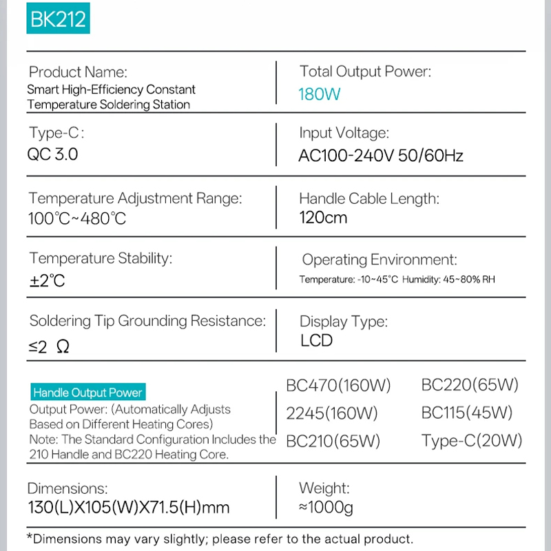 Stazione di Saldatura Intellig - Soldering Iron Temperature Probe recensione e prezzo