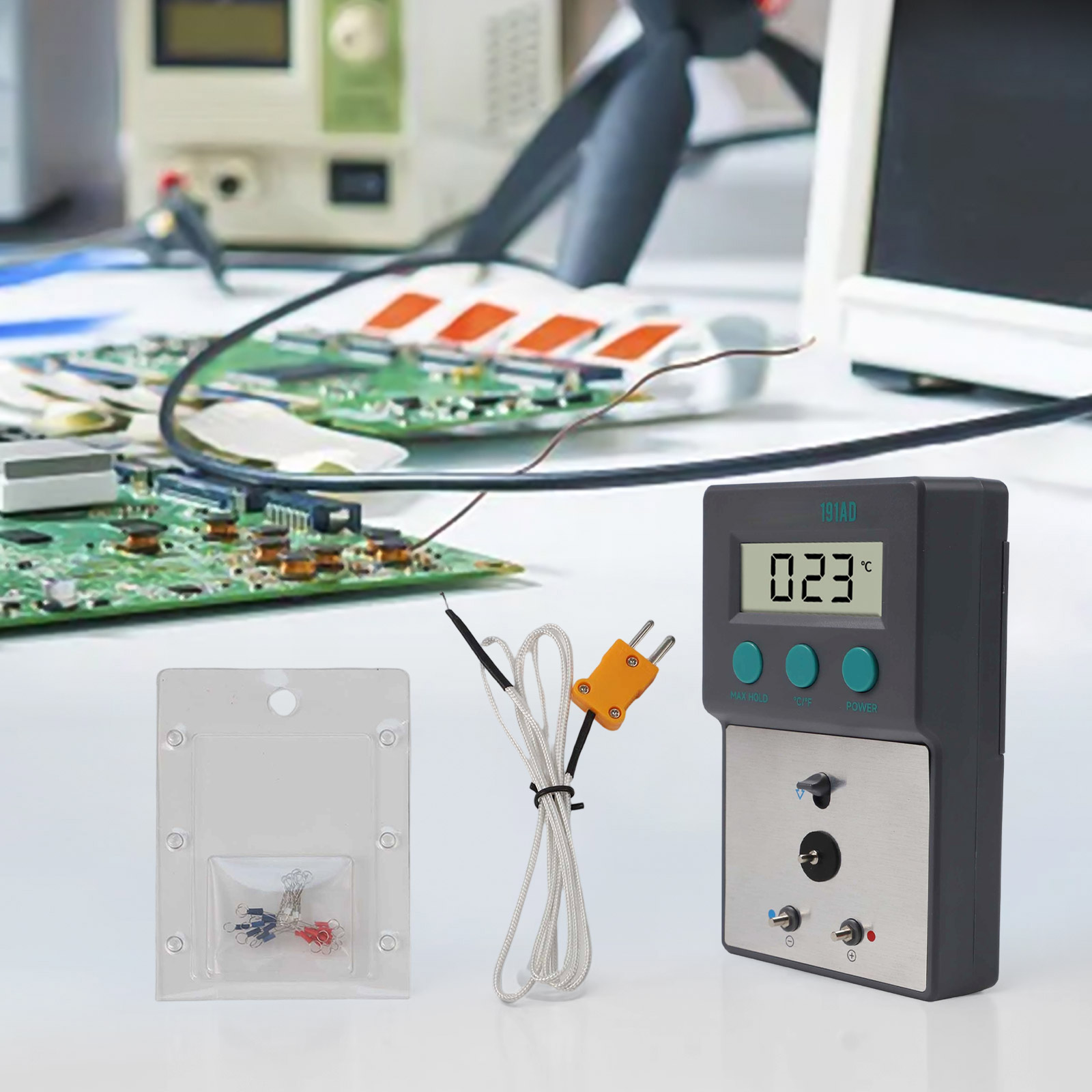 Termometro per punta saldatore - Soldering Iron Temperature Probe recensione e prezzo