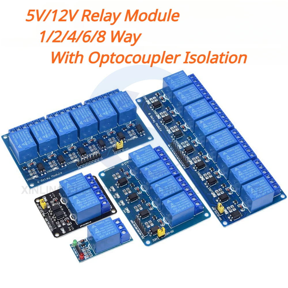Modulo Relè a 1/2/4/6/8 Canali - Relay Module 1 Channel recensione e prezzo