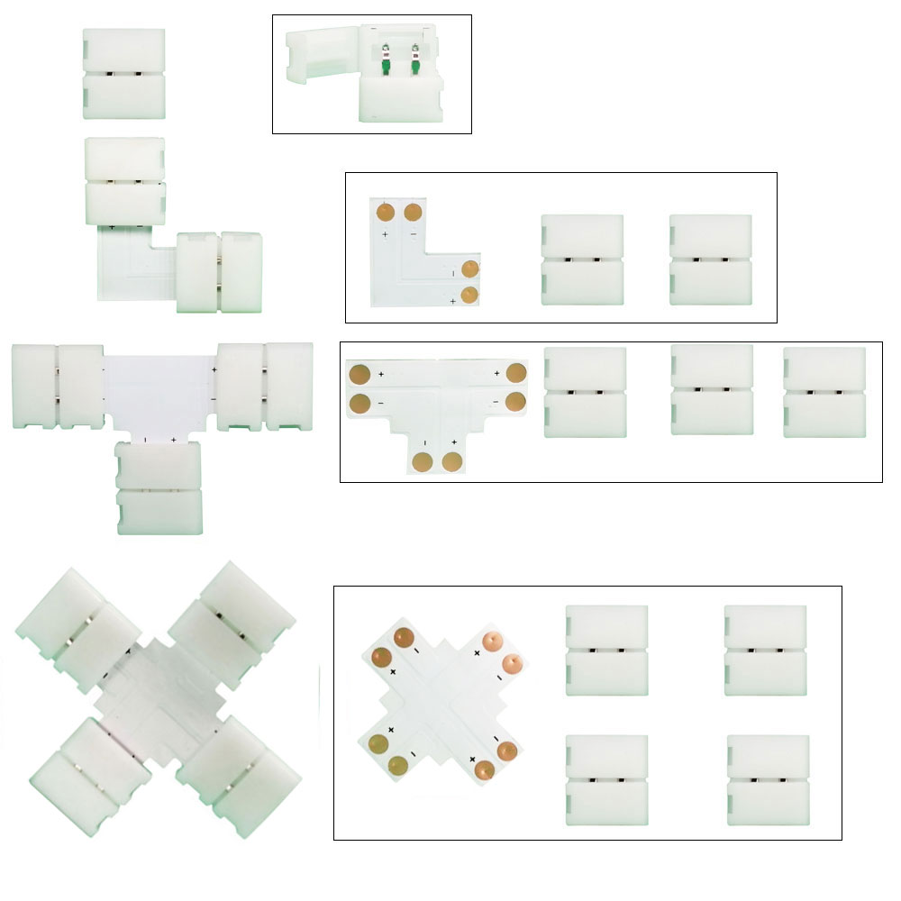 5PCS 10mm L/T/X Forma Connetto - Ws2812B recensione e prezzo