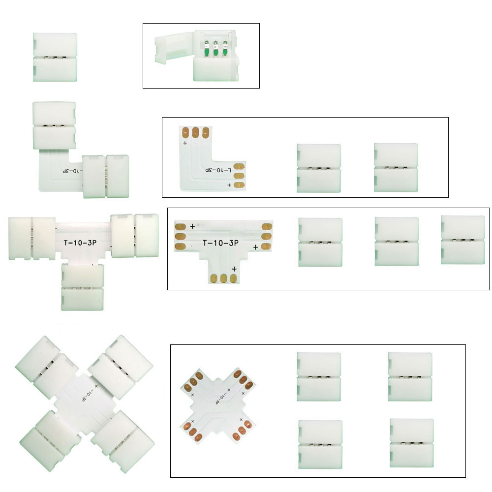 5PCS 10mm L/T/X Forma Connetto - Ws2812B recensione e prezzo
