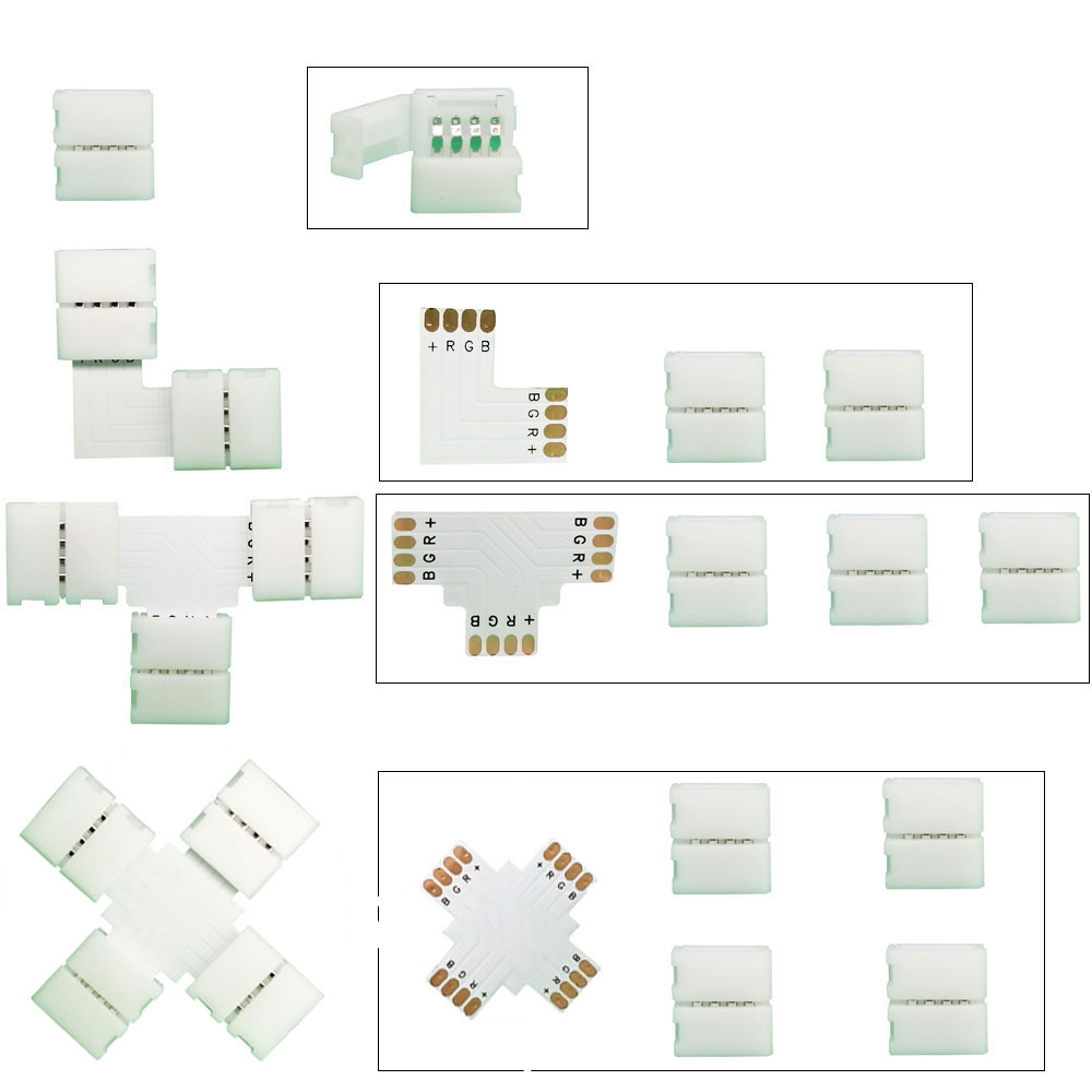 5PCS 10mm L/T/X Forma Connetto - Ws2812B recensione e prezzo