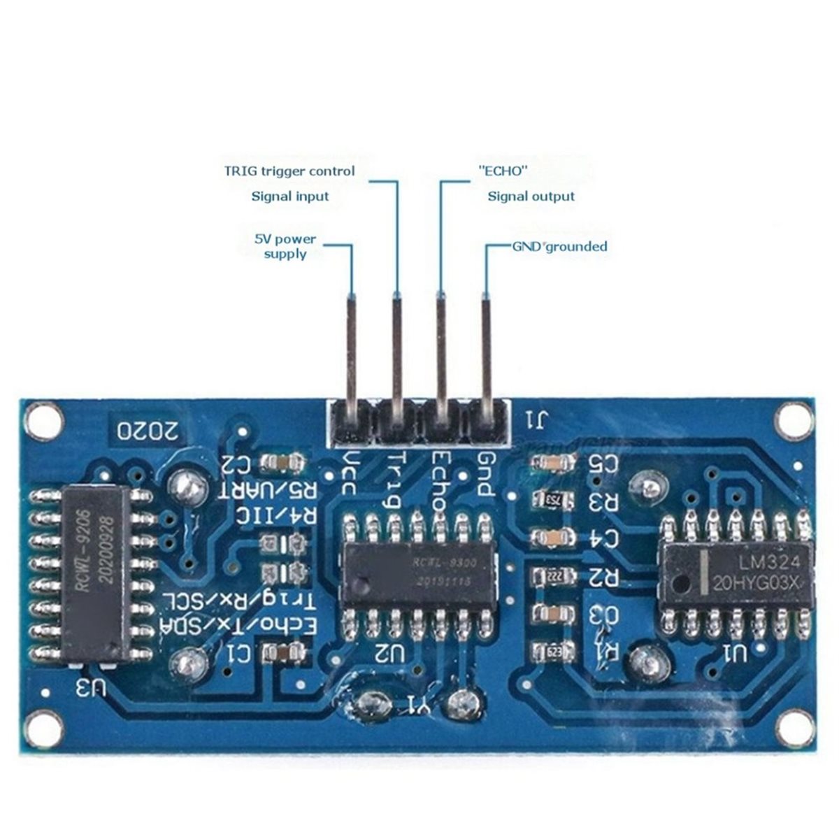 Set di 6 Sensori a Ultrasuoni  - Ultrasonic Sensor Hc-Sr04 recensione e prezzo