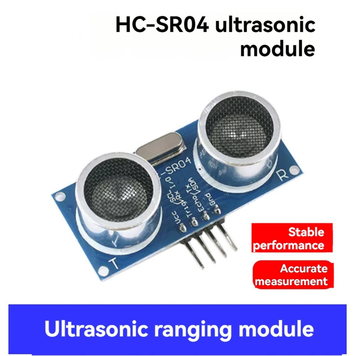 Set di 6 Sensori a Ultrasuoni  - Ultrasonic Sensor Hc-Sr04 recensione e prezzo